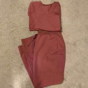 Mandala pink /blush scrub set XL